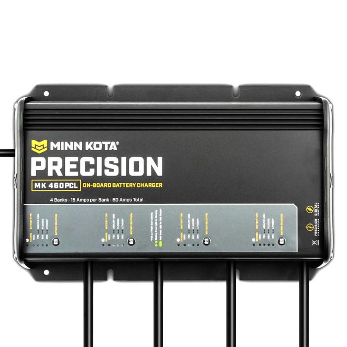 Minn Kota On Board Precision Charger MK 460 PCL 4 Bank x 15