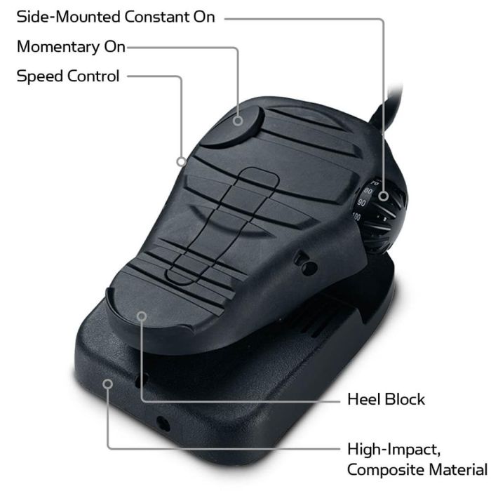Minn Kota Edge 45 - Latch &amp; Door - Foot Control - 12V-45lb-36&quot;