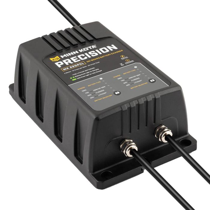 Minn Kota On-Board Precision Charger MK-220 PCL 2 Bank x 10 AMP LI
