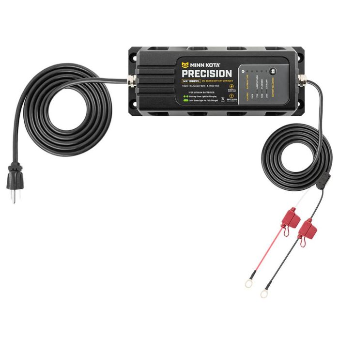 Minn Kota On-Board Precision Charger MK-106 PCL 1 Bank x 6 AMP LI