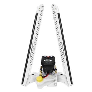 Power-Pole Blade ONE Pump BLS 8ft Dual Blade Shallow Water Anchor System - White