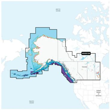 Garmin Navionics Vision+™ NVUS013R Canada, West &amp; Alaska