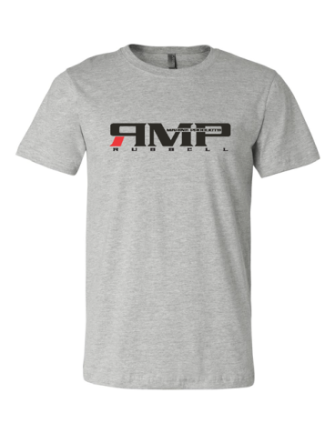 Short Sleeve Modern Logo - Grey