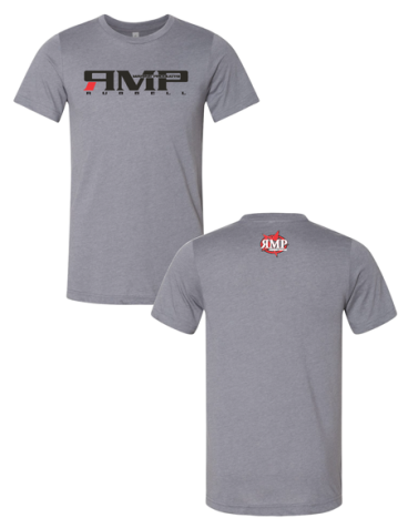 Short Sleeve Modern Logo - Grey 
