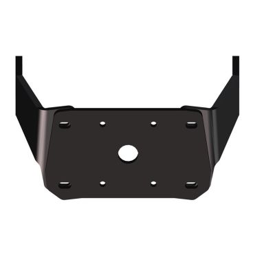 Power-Pole Pontoon Mount - 14.5-16" Riser - Black