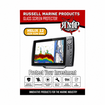 Humminbird Helix 12 Tempered Glass Screen Protector