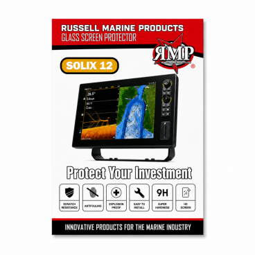 Humminbird Solix 12 Tempered Glass Screen Protector