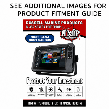 Lowrance HDS Gen 3/Carbon 9 Tempered Glass Screen Protector